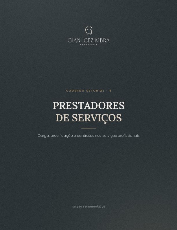 Capa de Prestadores de Serviços