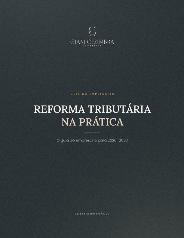 Capa de Reforma Tributária na Prática, da coleção Reforma Tributária na Prática
